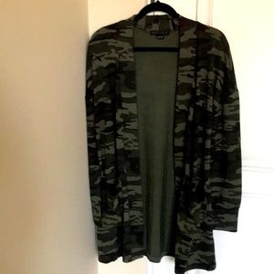 Sanctuary brand camo terri sweater - NWOT